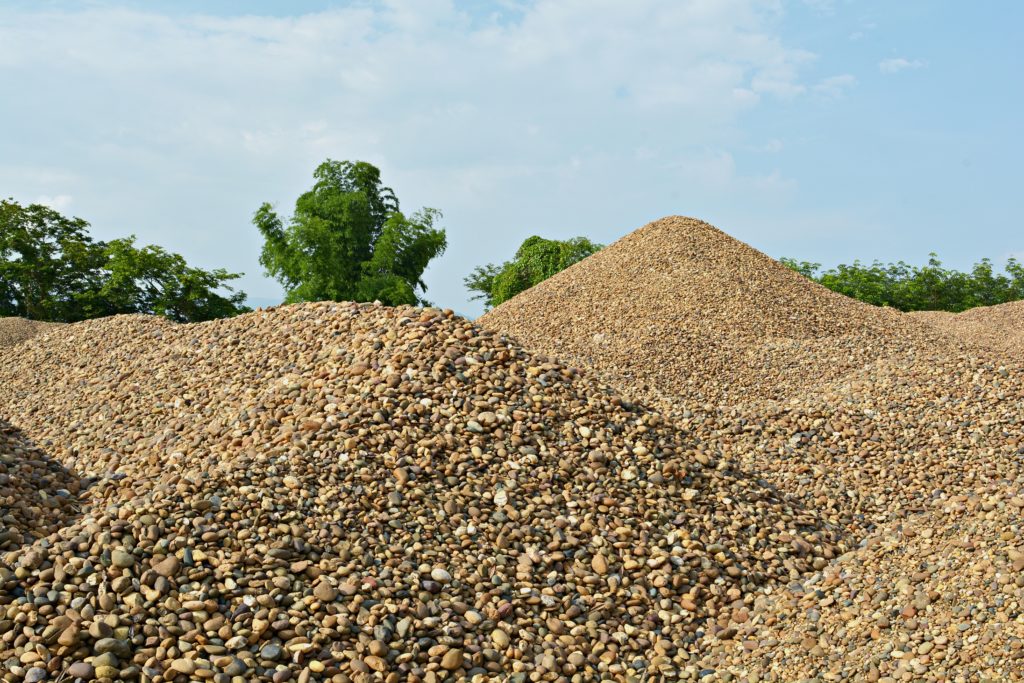 an image of a sand and gravel supplier in New Mexico