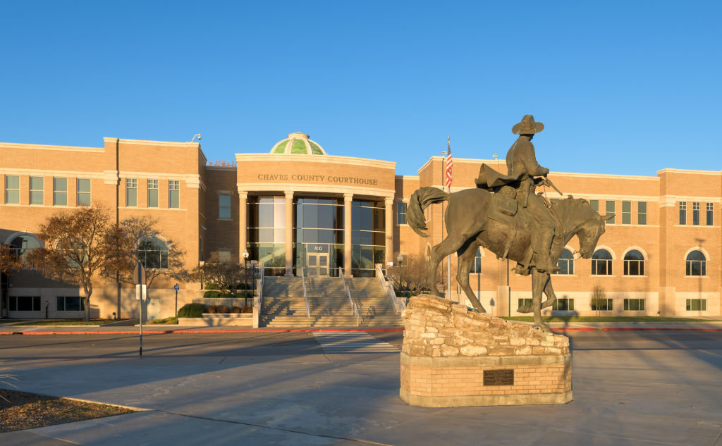 Chaves County Courthouse in Roswell New Mexico